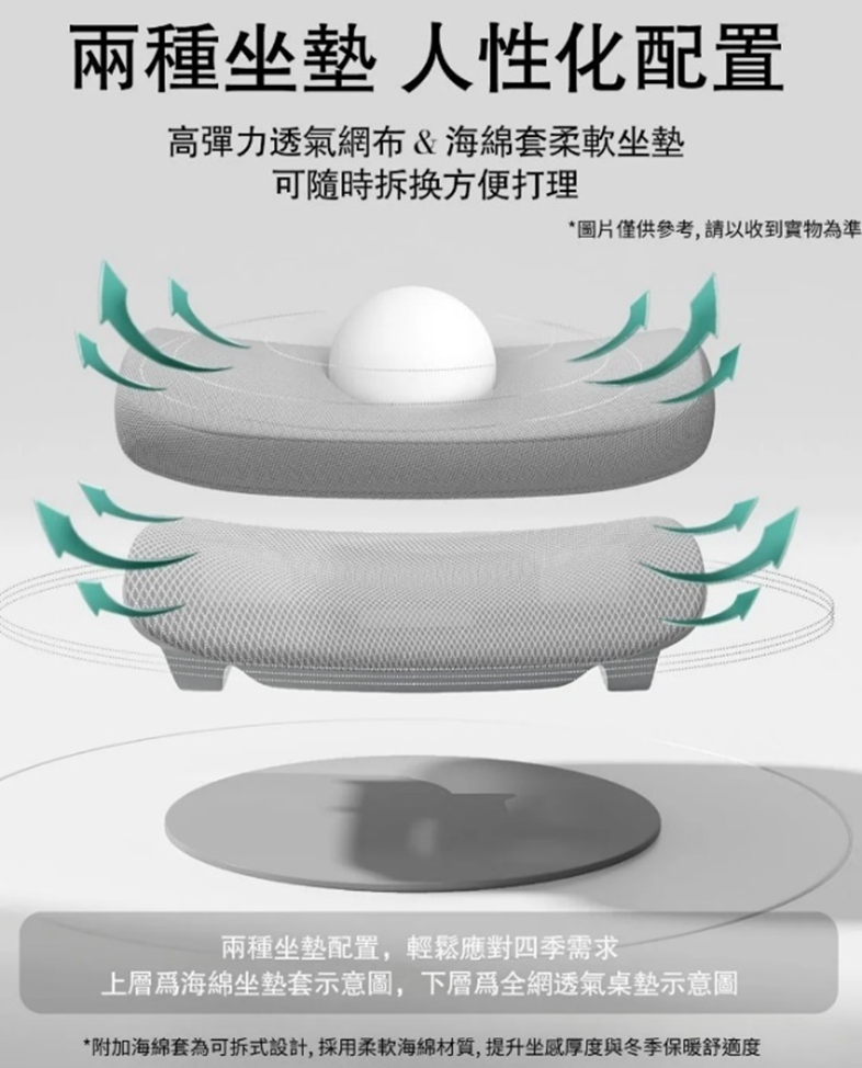 專家級雙享人體工學椅